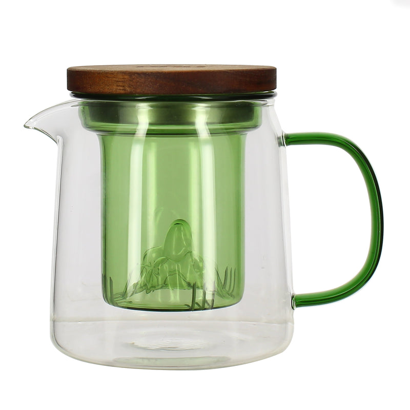 Théière - Laska - Jade - Verre Borosilicate - 450Ml