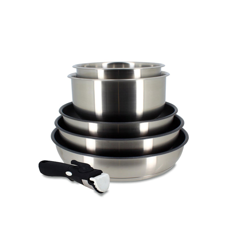 Set De 6 Pièces En Acier Inoxydable