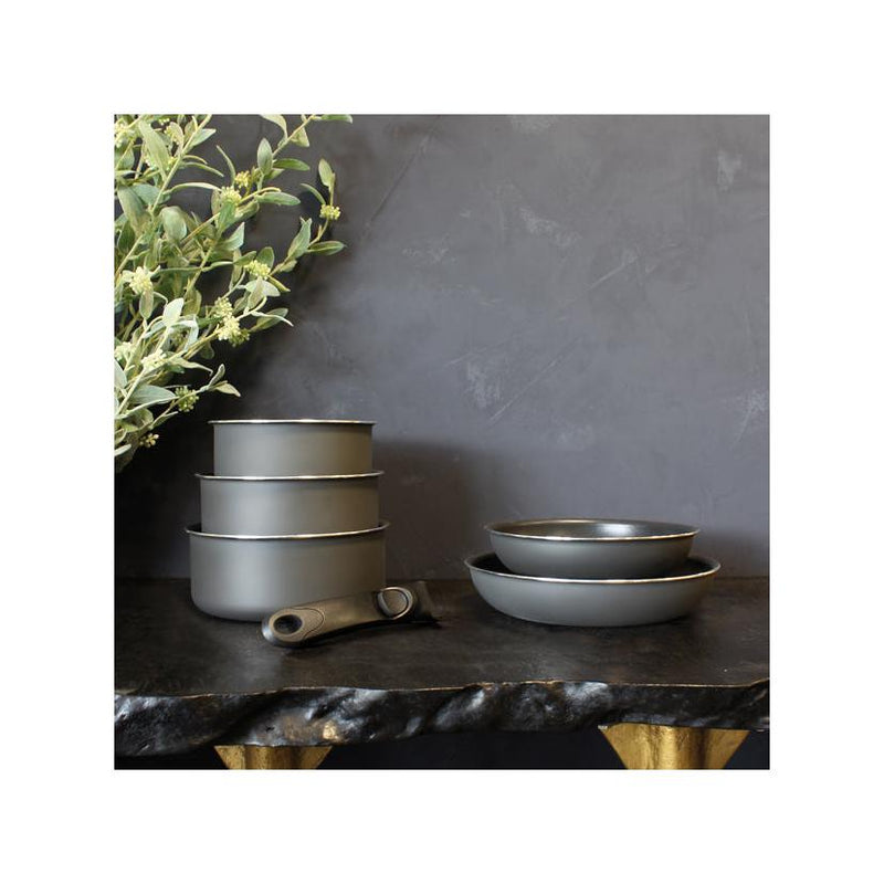 Batterie De Cuisine 8 Pièces Iris En Aluminium