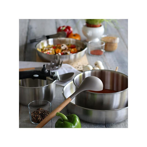 Iris Removable Stainless Steel Saucepan - 18cm