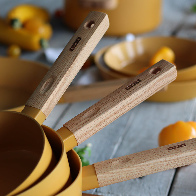 Casserole - Ector - Aluminium - Jaune - 18Cm