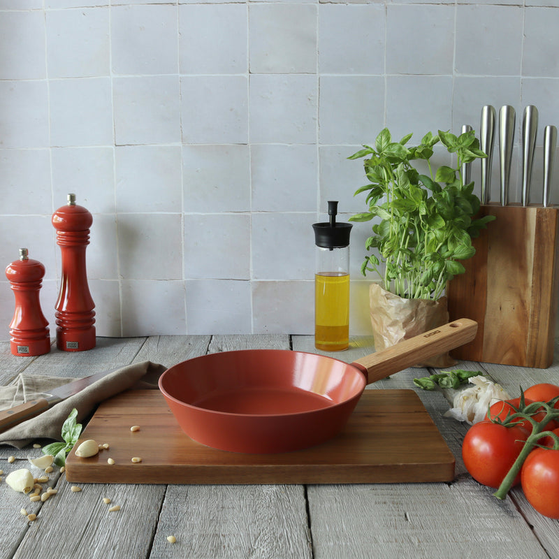 Poêle - Ector - Aluminium - Paprika - 20Cm