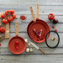 Poêle - Ector - Aluminium - Paprika - 20Cm