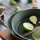 Poêle - Ector - Aluminium - Kaki - 28Cm