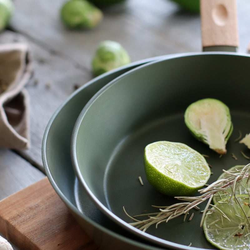 Poêle - Ector - Aluminium - Kaki - 28Cm