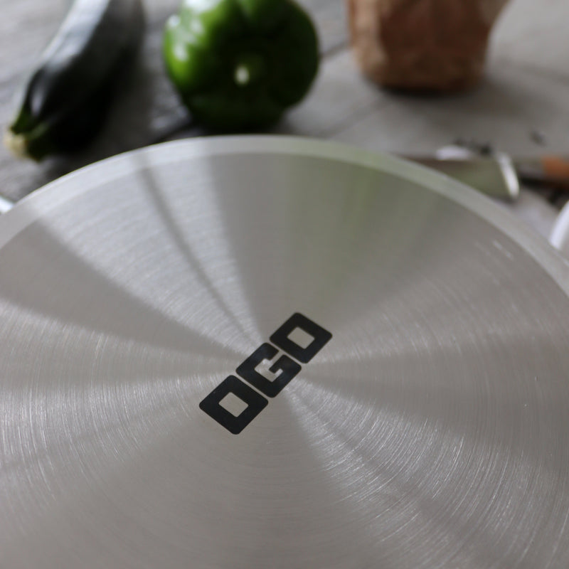 Poêle - Ector - Aluminium - Kaki - 28Cm