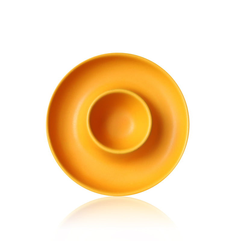 Coquetier - Outo - Grès - Jaune