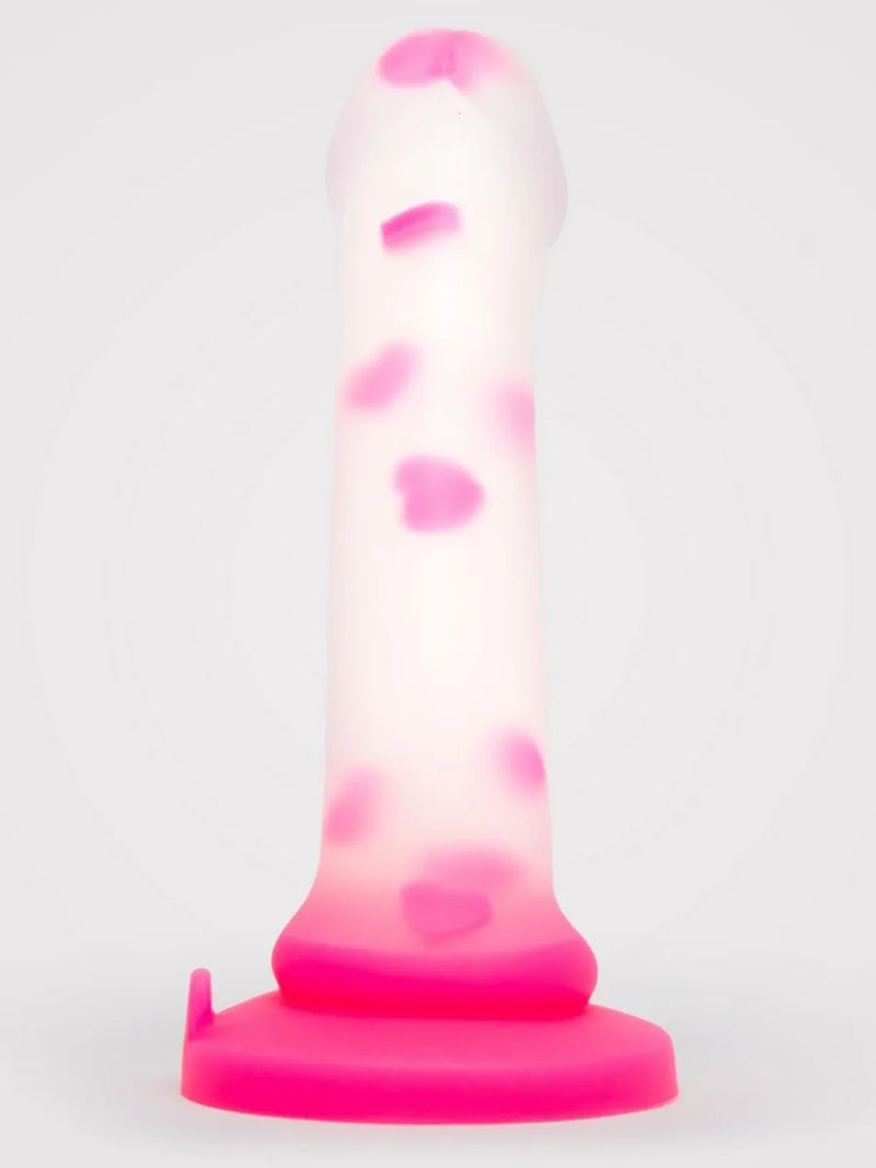 Dildo Ventouse Silicone Heart Pounder