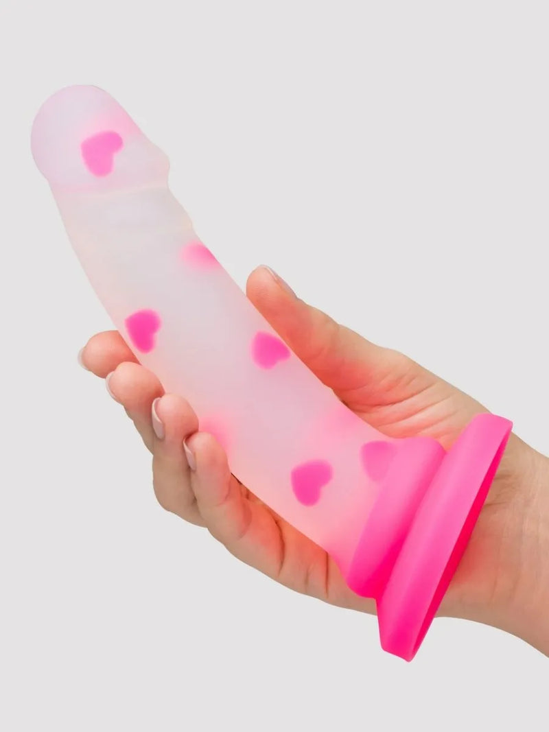 Dildo Ventouse Silicone Heart Pounder