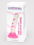 Dildo Ventouse Silicone Heart Pounder