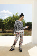 Le Pantalon Tracy Imprimé Foulard