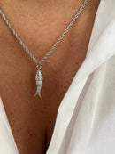 Little Fish Necklace - Gold Or Silver
