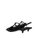 Escarpins - Miu Miu Leather Slingback - Black