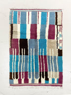 Alfombra bereber marroquí Azilal 2,41 × 1,46 m