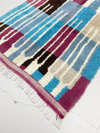 Alfombra bereber marroquí Azilal 2,41 × 1,46 m