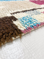 Alfombra bereber marroquí Azilal 2,41 × 1,46 m