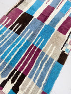 Alfombra bereber marroquí Azilal 2,41 × 1,46 m