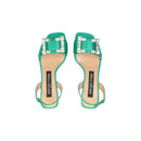 Sandales - Sergio Rossi Sr Twenty 060 Satin - Green