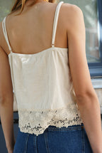Eloi Lace Top Beige