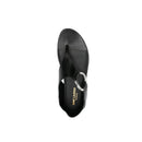 Sandales - Saint Laurent Ring Leather Flat - Black