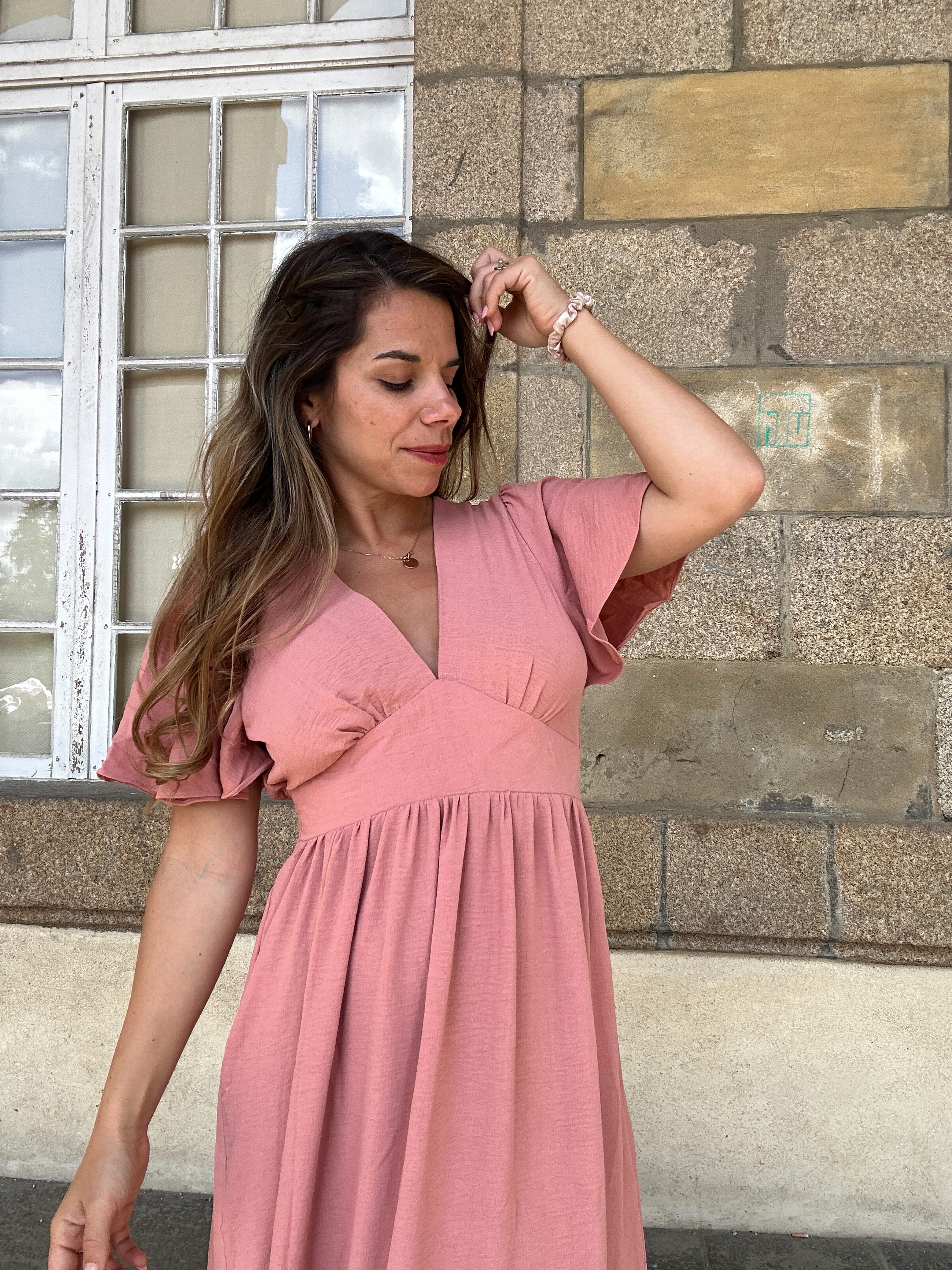 Robe Longue Bella Rose