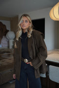 Veste Blazer Vicky - Chocolat