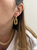 Boucles D'Oreilles Ovila - Doré, Argent Ou Bicolore