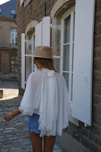 Blouse Fluide Lucia - Blanche