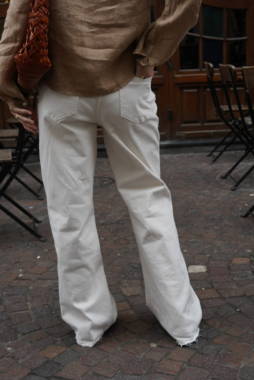 Wide Tom Jeans Ecru