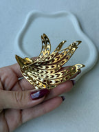 Broche Monet Vintage - Hoja Dorada