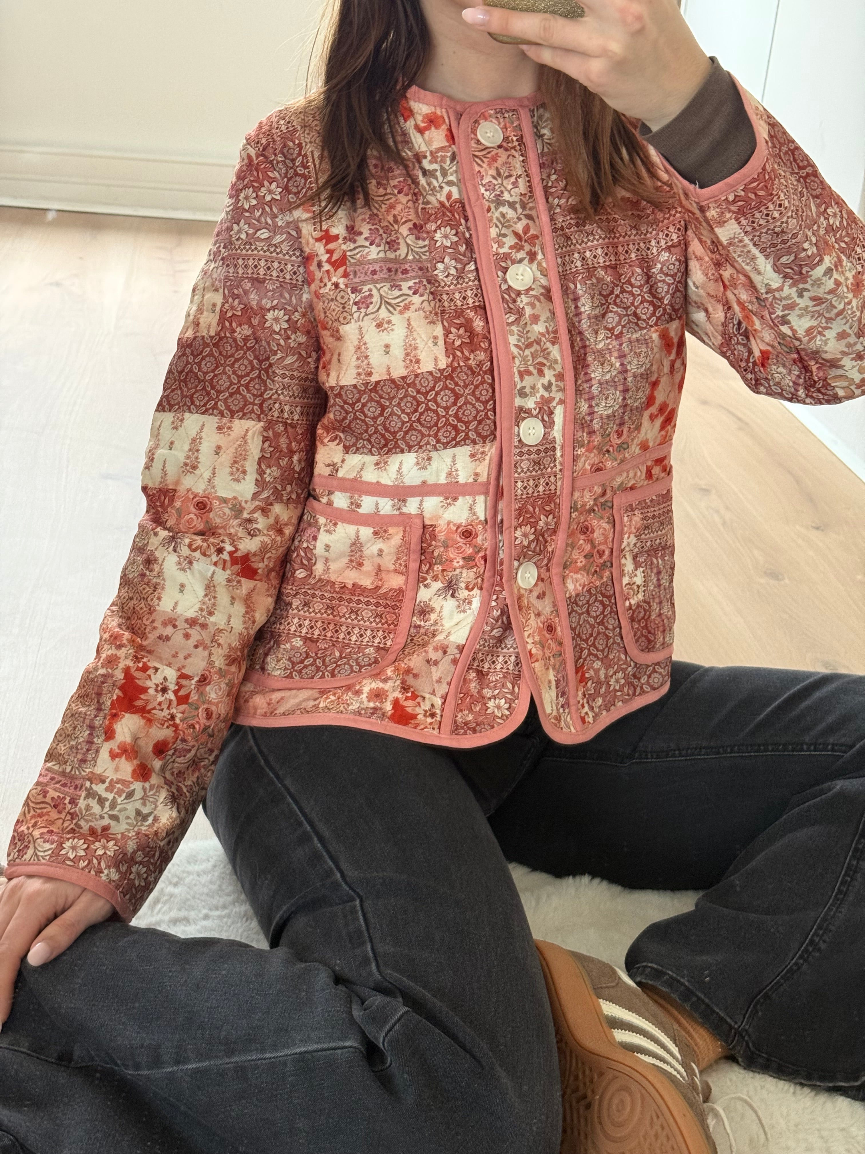 Paula patchwork quilted jacket