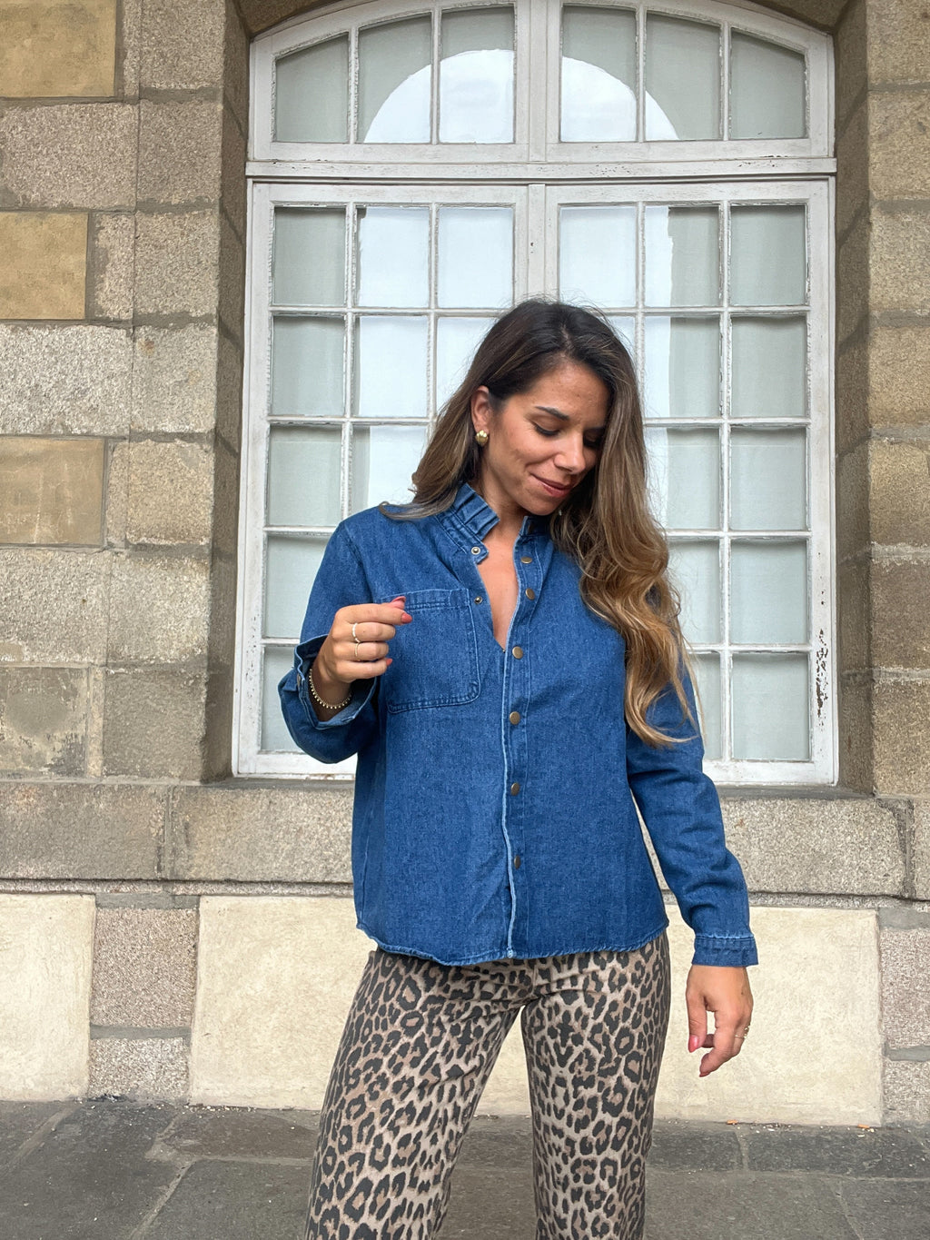Alba denim shirt