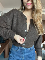 Charlie Chocolate Cardigan