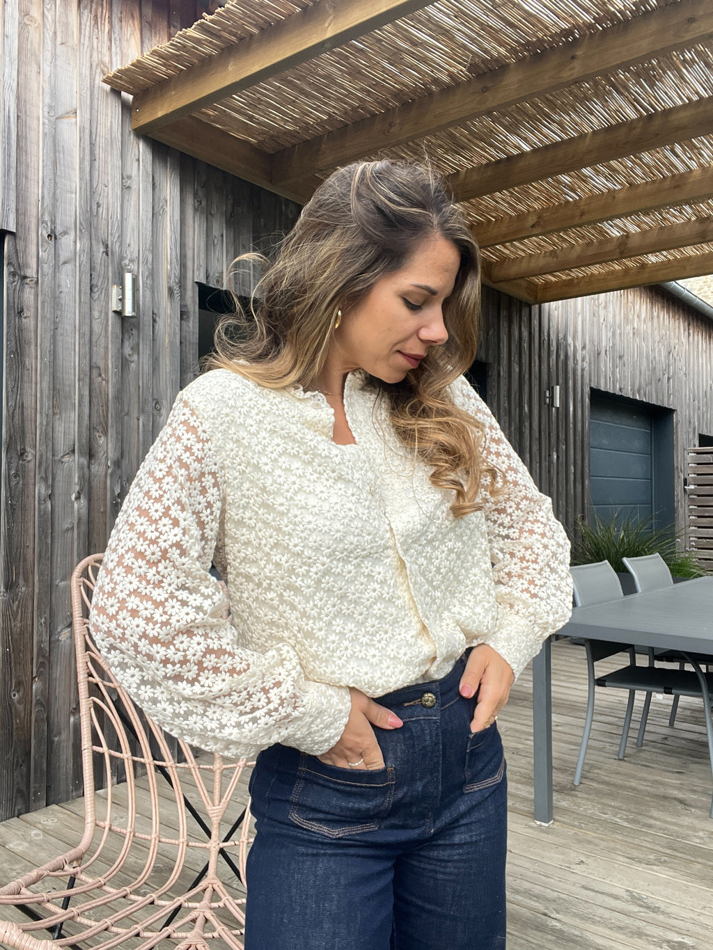 Isaure Embroidered Blouse