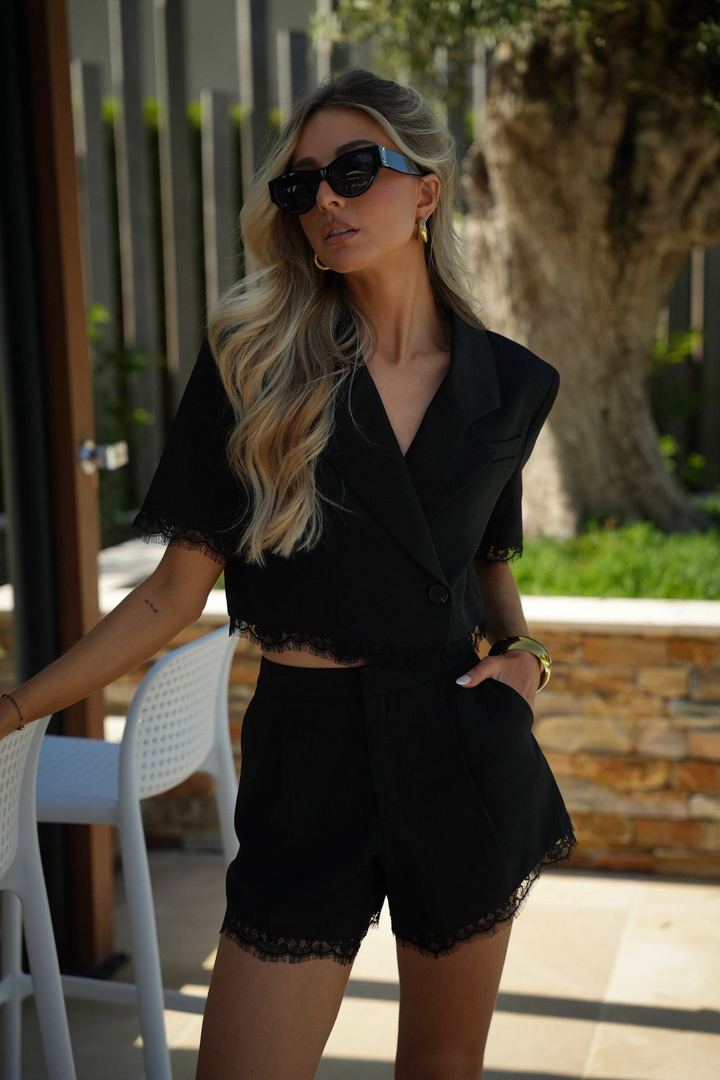Short Dentelle - Anika Noir