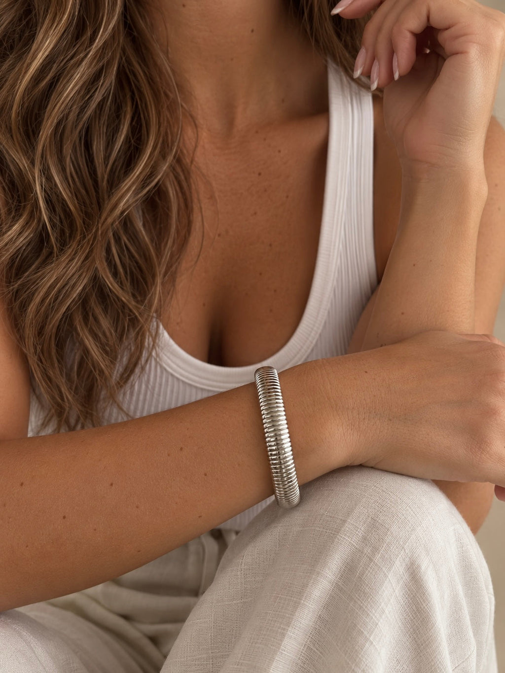 Leone Bracelet (12Mm) - Gold Or Silver