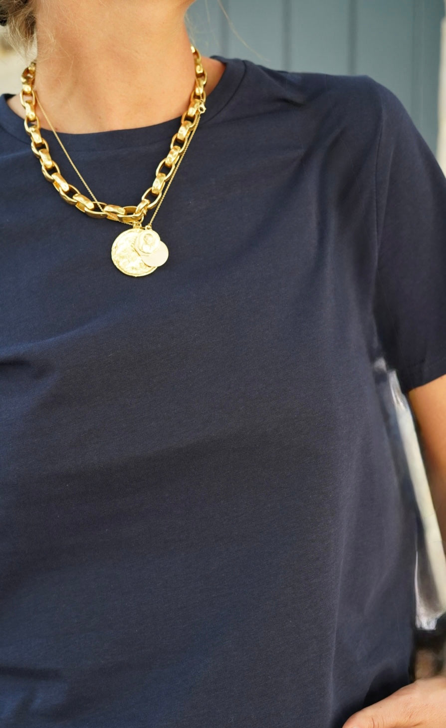 Marceau Navy T-Shirt