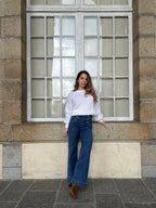 Vaqueros Victorine denim oscuro