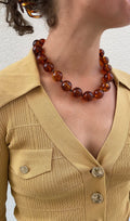 Terracotta Pearl necklace