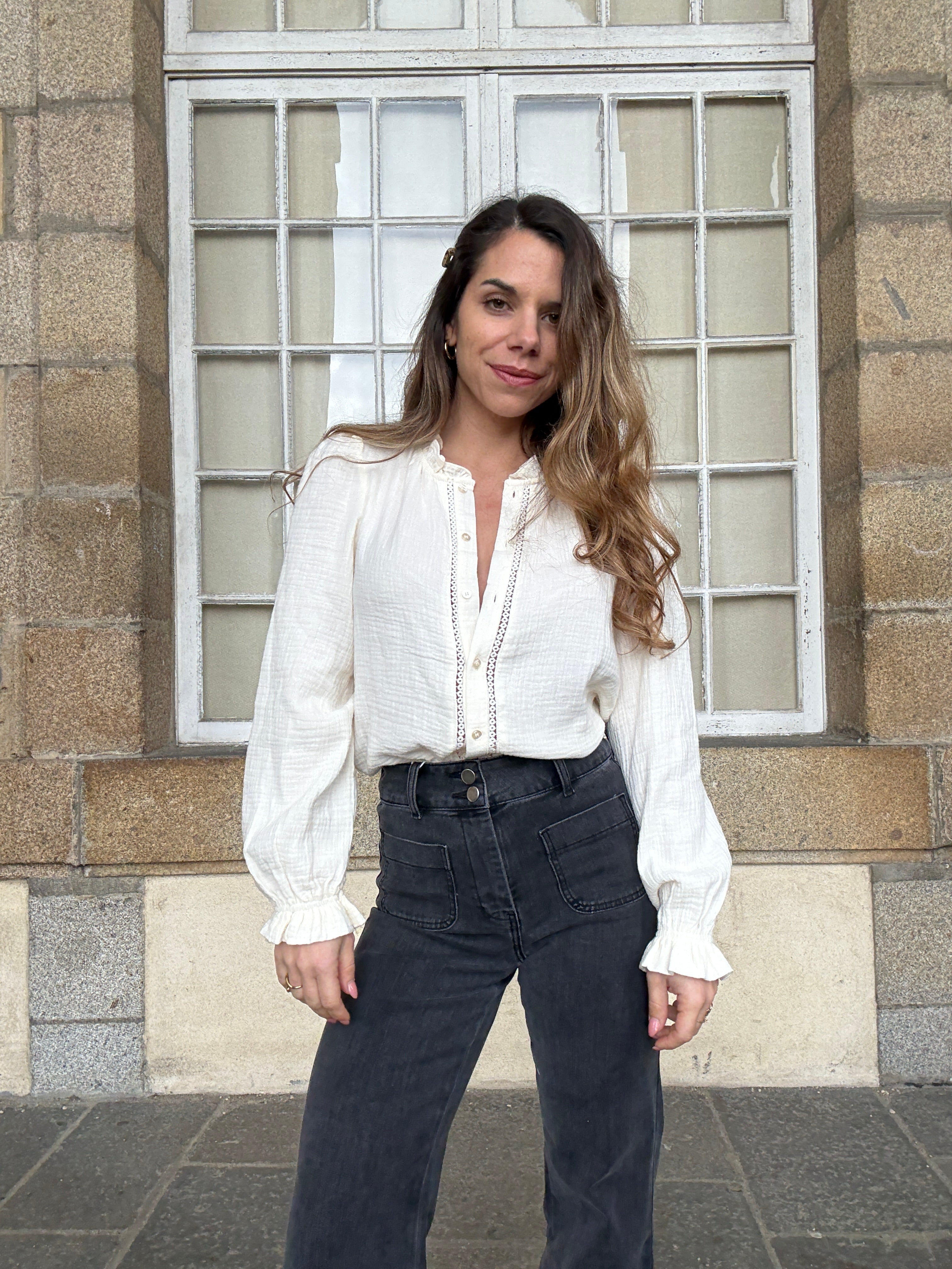Elenette Anthracite Grey Jeans