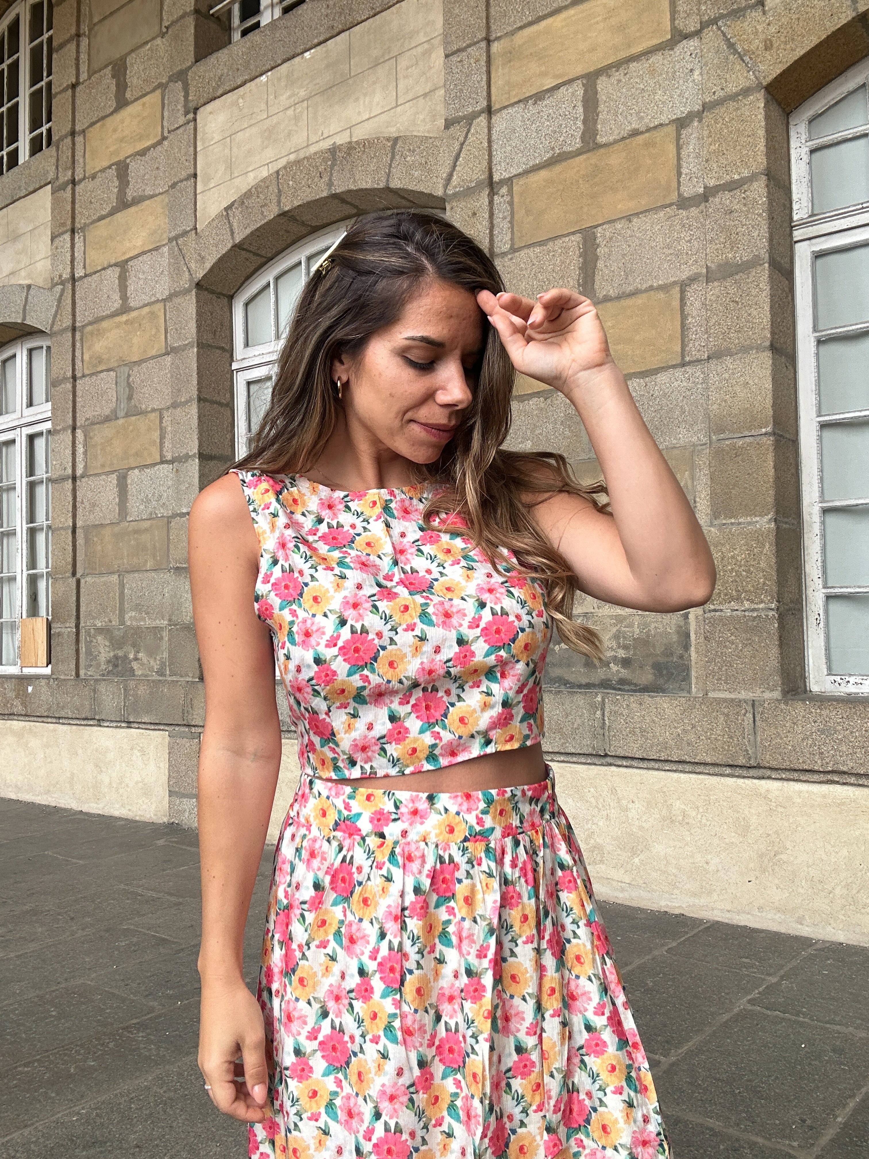 Jupe Longue Fleurie Naomi