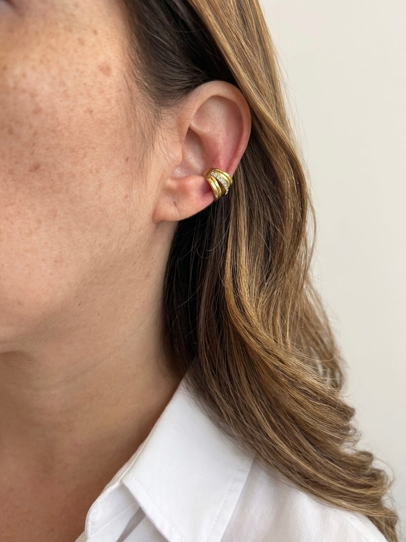 Earcuff Earcuff Sophie - Monoboucle Vendue À L’Unité - Doré Ou Argent