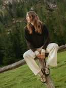 Zuecos Piel Galbano Vaca