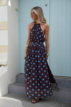 Robe À Pois Eve - Chocolat