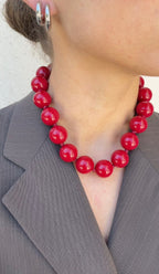 Collier Colored Pearl