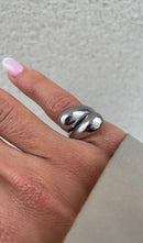 Chunky Embrace Signet Ring