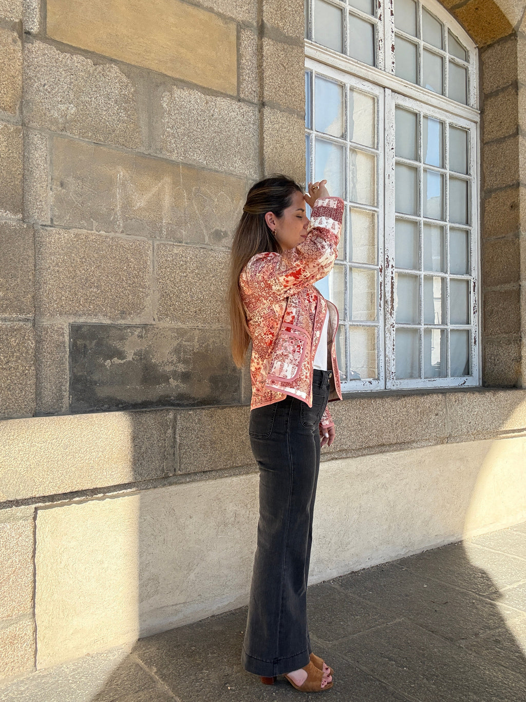 Paula patchwork quilted jacket