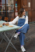 Brown Denim Overalls
