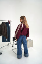 Veste Marla Bordeaux