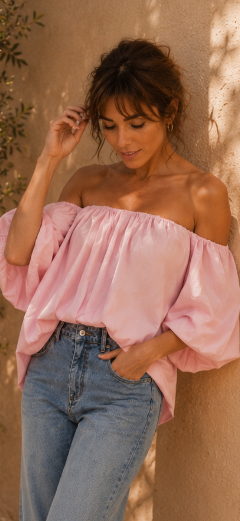 Carmen Top - Pink